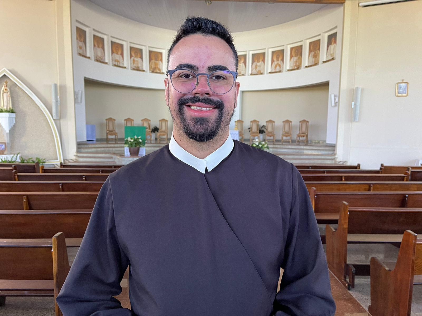 Padre Matheus Luiz da Rocha, de 27 anos - Foto: Jornal da Nova